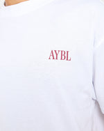 AYBL Strength Studio Oversized T Shirt - Blanc