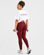 AYBL Strength Studio Oversized T Shirt - Blanc