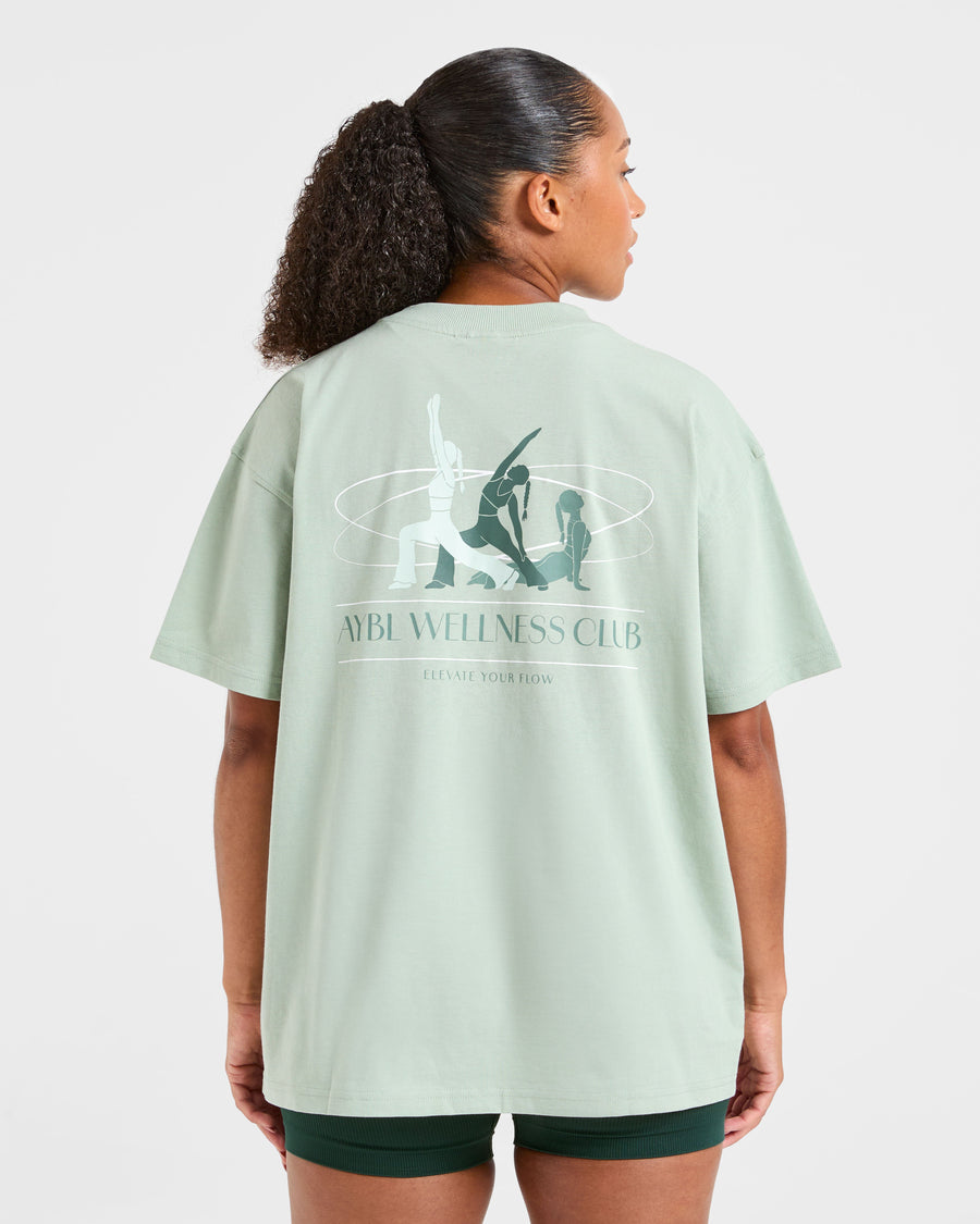 AYBL Wellness Oversized T Shirt - Vert