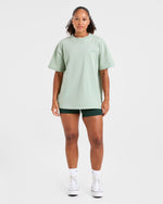 AYBL Wellness Oversized T Shirt - Vert
