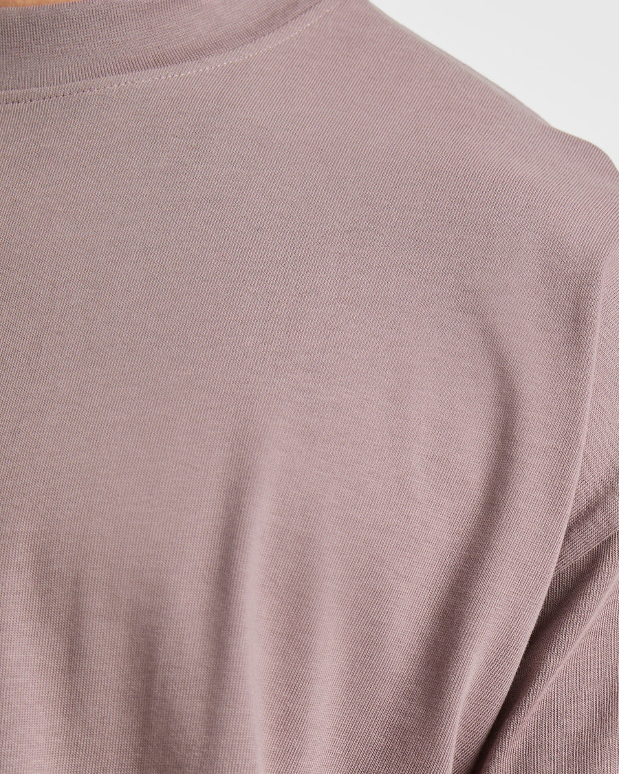 Craft Oversized T Shirt - Muted Plum