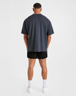 Elite Oversized T Shirt - Heavy Bleu