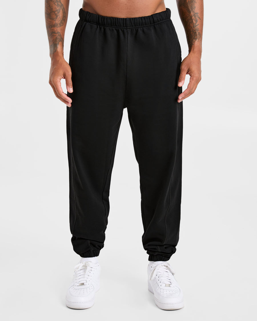 Lift Club Distressed Joggers - Noir/Charcoal
