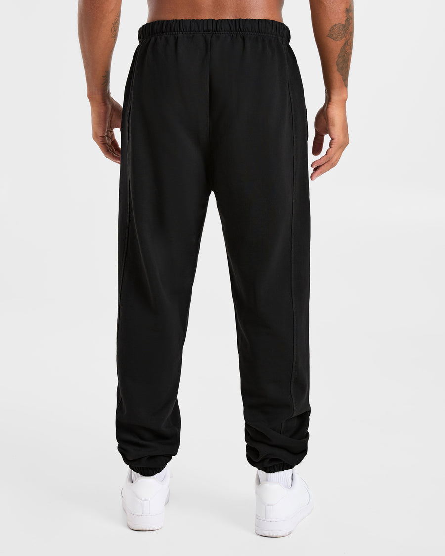 Lift Club Distressed Joggers - Noir/Charcoal