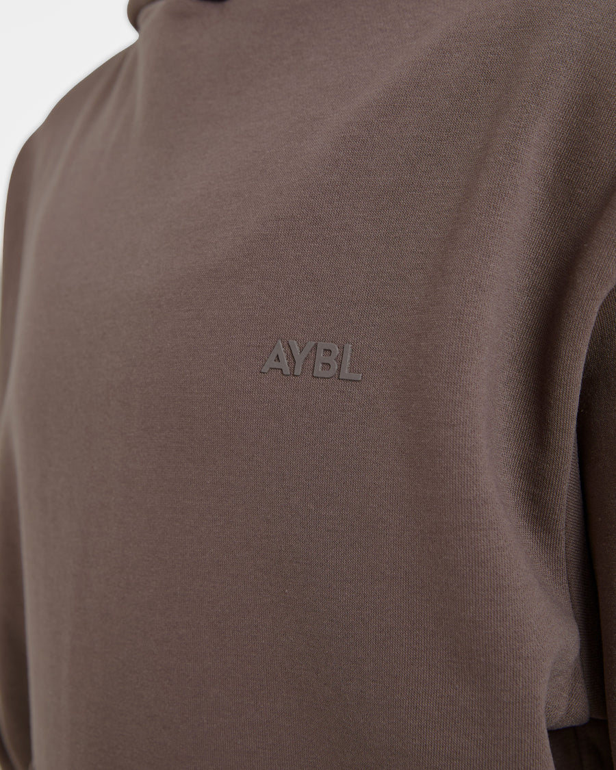 Lifestyle Oversized Hoodie - Umber Marron