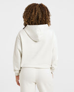 Lifestyle Oversized Hoodie - Off Blanc