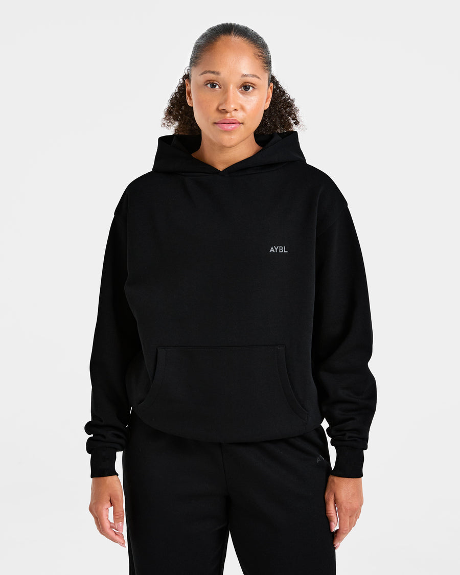 Lifestyle Oversized Hoodie - Noir