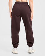Varsity 2.0 Oversized Joggers - Cocoa Brun