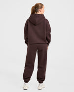 Varsity 2.0 Oversized Joggers - Cocoa Brun