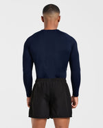Compression Long Sleeve T Shirt - Navy