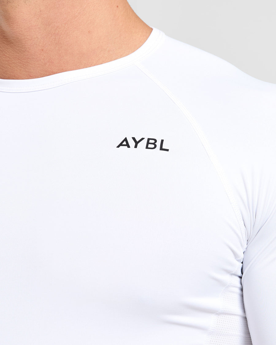 Compression T Shirt - Blanc