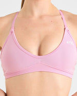 Adapt Seamless Strappy Sports Bra - Spring Rose