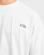 Lifting Essentials Oversized T Shirt - Gris Marl