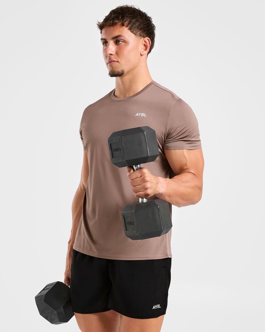 Origin T Shirt - Mocha Marron