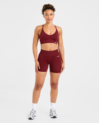 Adapt Seamless Shorts | 4.5" - Autumn Rouge