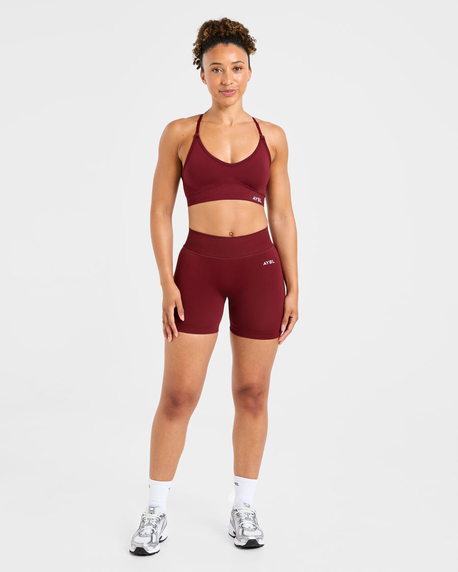 Adapt Seamless Shorts | 4.5" - Autumn Rouge