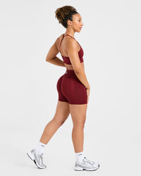 Adapt Seamless Shorts | 4.5" - Autumn Rouge
