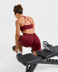Adapt Seamless Shorts | 4.5" - Autumn Rouge