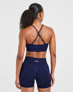 Adapt Seamless Sports Bra - Deep Navy
