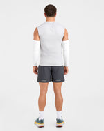 Base Layer Arm Sleeves - Blanc