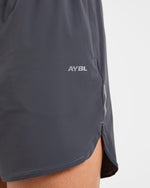 Run Speed Shorts - Hurricane Gris