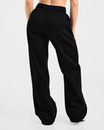 Varsity 2.0 Oversized Straight Leg Joggers - Noir