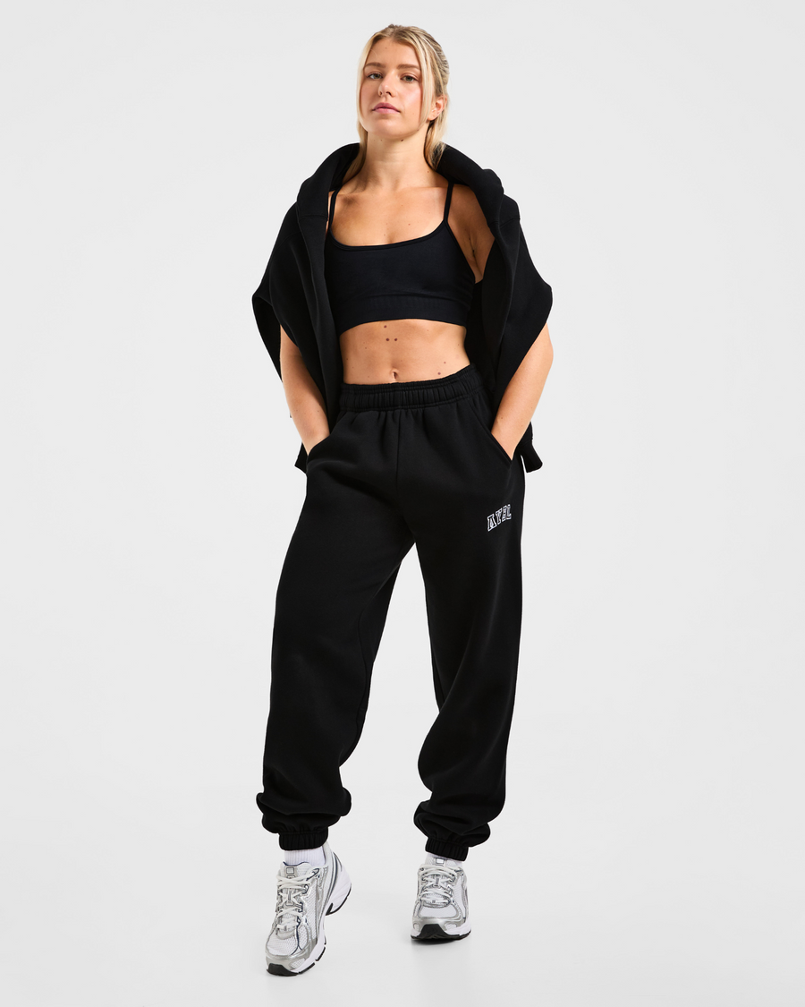 Varsity 2.0 Oversized Joggers - Noir