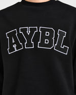 Varsity 2.0 Oversized Sweatshirt - Noir