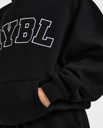 Varsity 2.0 Oversized Hoodie - Noir