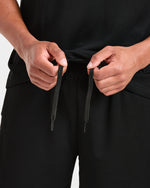 Rebound Stripe Shorts - Noir