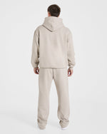 Essential Oversized Hoodie - Stone