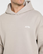 Essential Oversized Hoodie - Stone