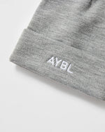 Embroidered Beanie - Gris Marl