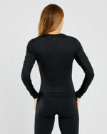 Sculpt Long Sleeve Top - Noir