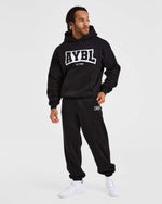 Academy Oversized Hoodie - Noir