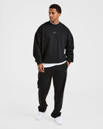 Craft Oversized Sweater - Noir
