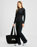 Sculpt Long Sleeve Top - Noir