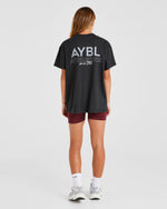 AYBL Athletics Oversized T Shirt - Noir