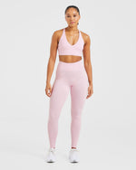 Staple Leggings - Pastel Rose