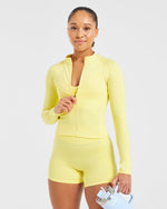 Staple Zip Jacket - Pastel Lemon