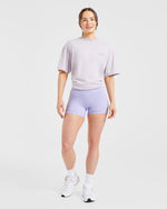 Staple Shorts - Pastel Lavender
