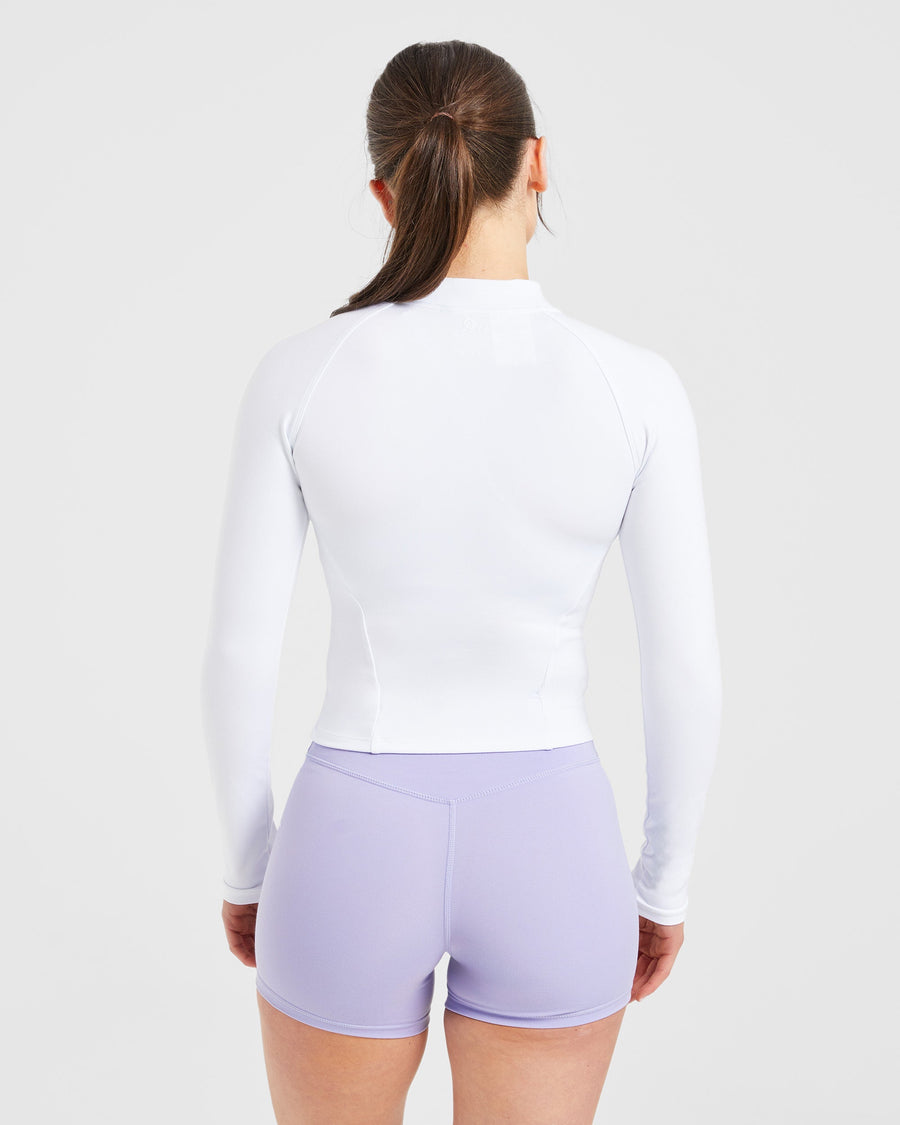 Staple Zip Jacket - Blanc