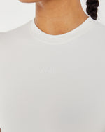 Sculpt T Shirt - Marshmallow