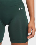 Empower Seamless Cycling Shorts - Dark Vert