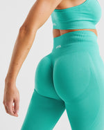Empower Seamless Leggings - Jade Vert