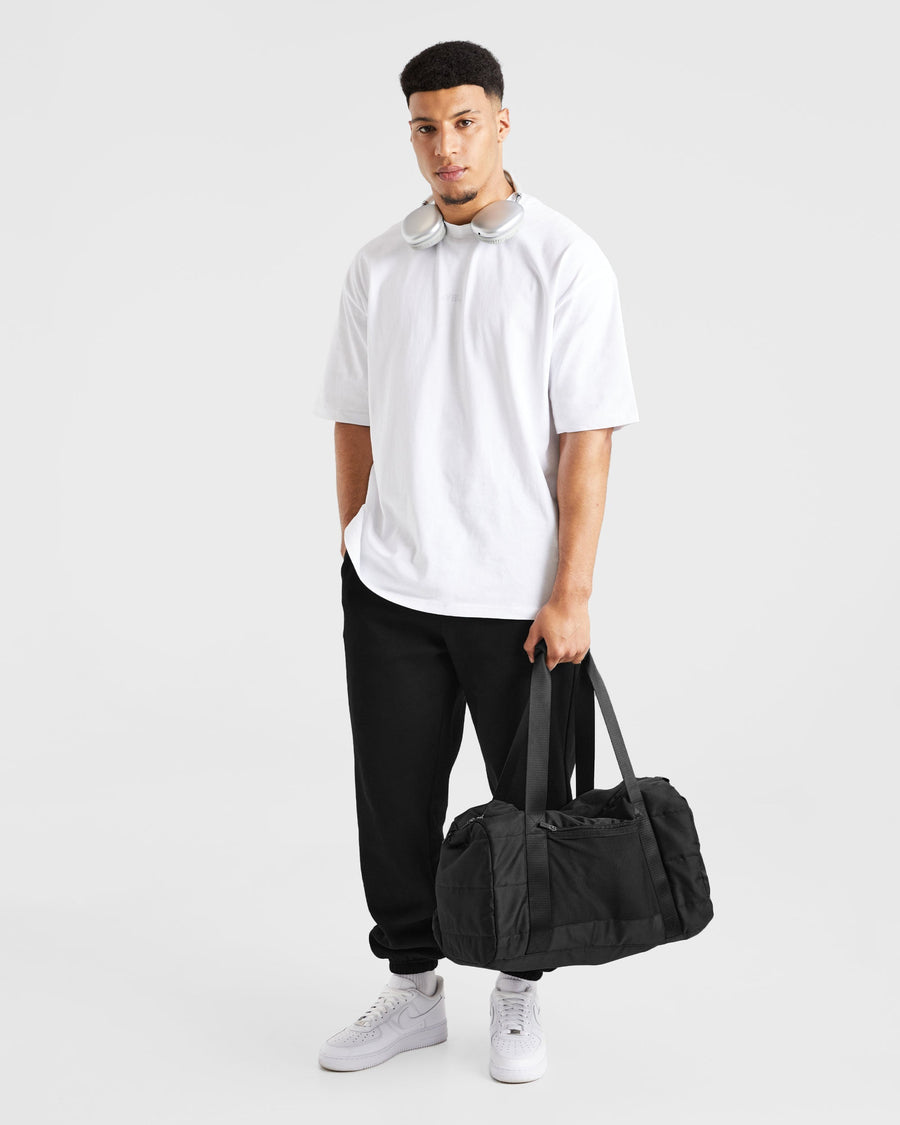 Etched Joggers - Black