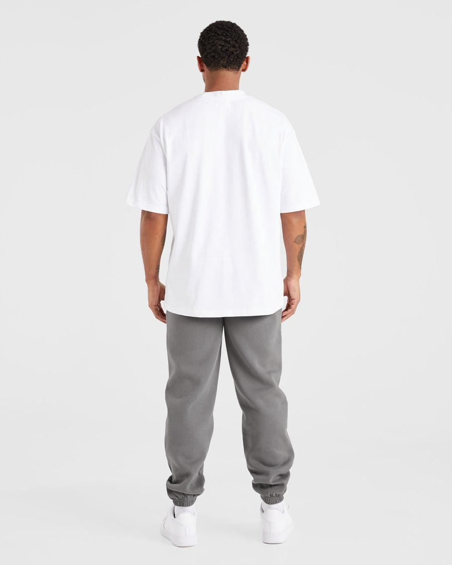 Etched Joggers - Steel Grey