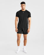 Attain Seamless T Shirt - Black