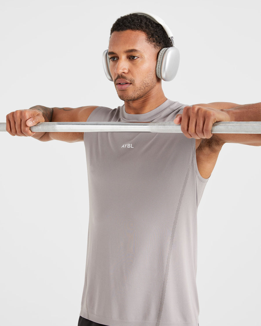 Attain Seamless Vest - Woodland Fog