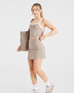 Courtside Tote Bag - Mocha